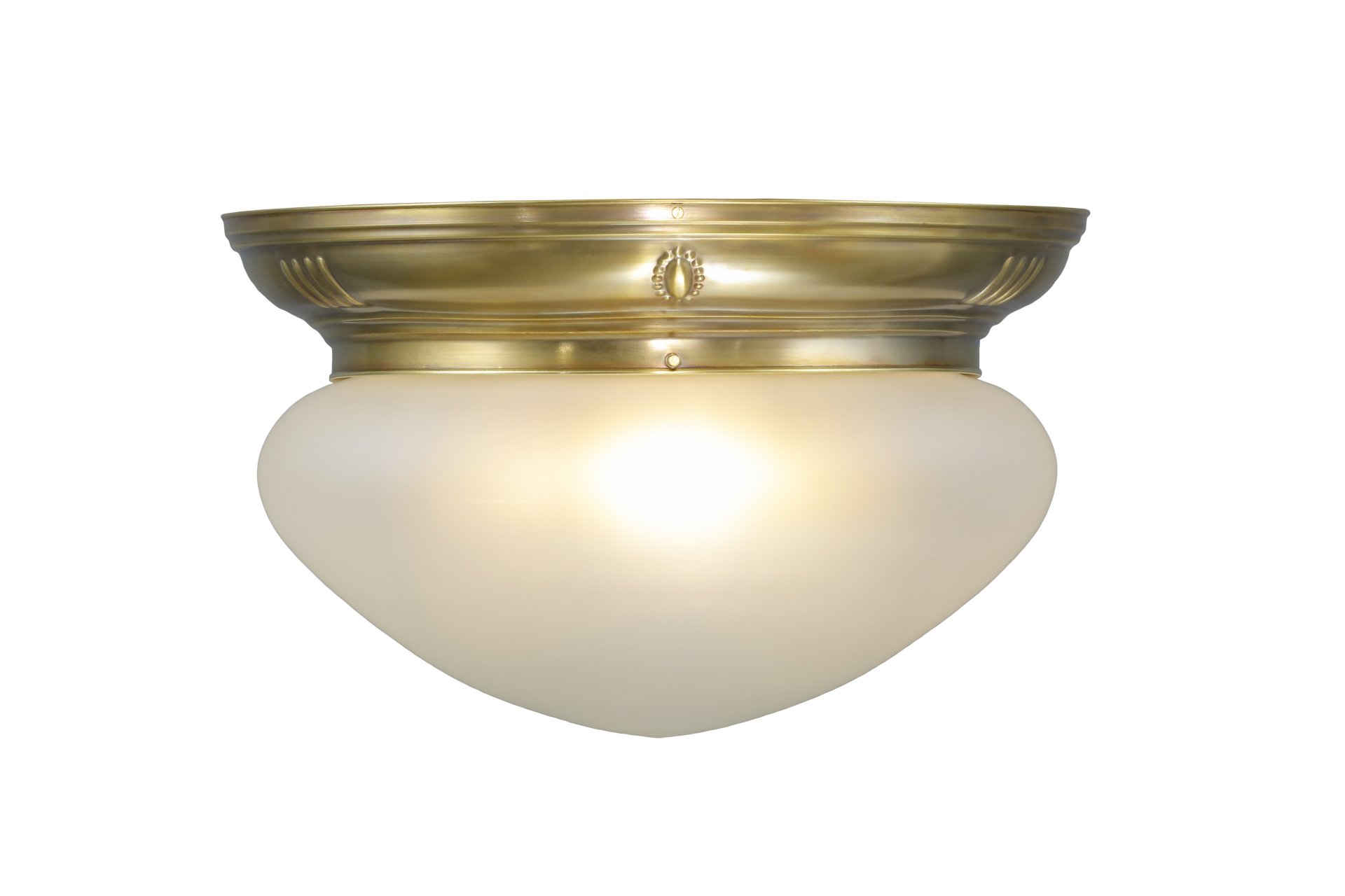 Pannon mennyezeti lámpa 30/1, exkluzív, kézzel készített  sárgaréz lámpa Szecessziós stílusban